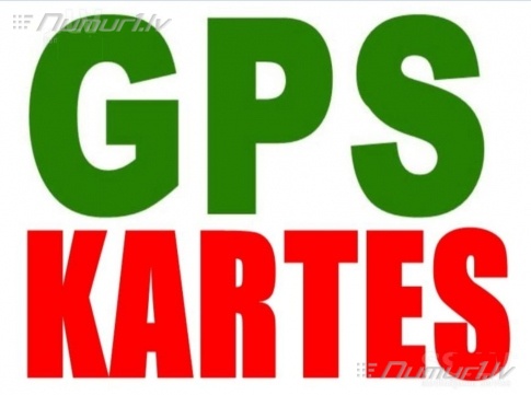 Jaunākās Eiropas un Latvijas GPS kartes 2025